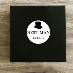 Personalised Top Hat Gift Box Any Role Printed